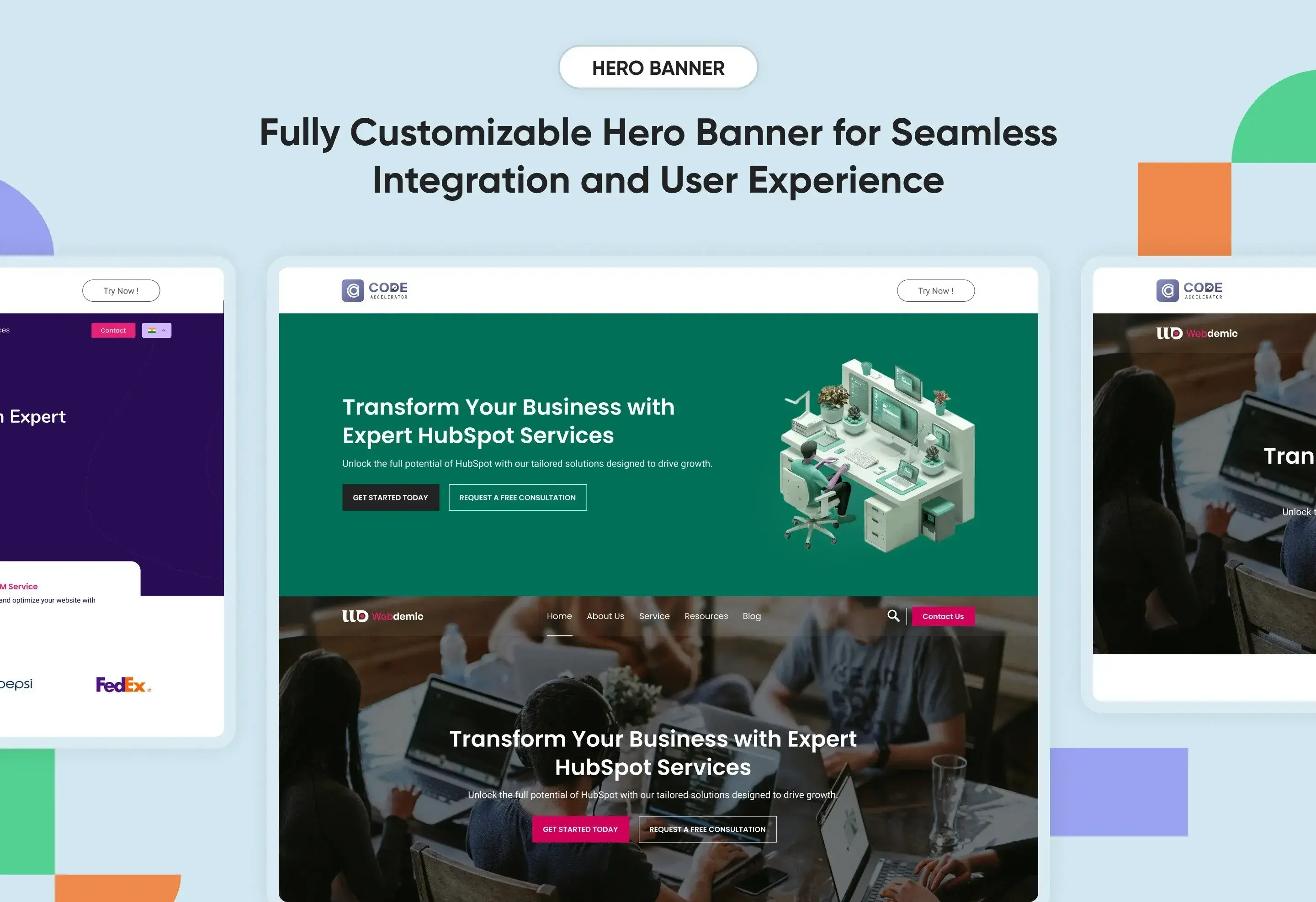 Hero Banner : Thumbnail