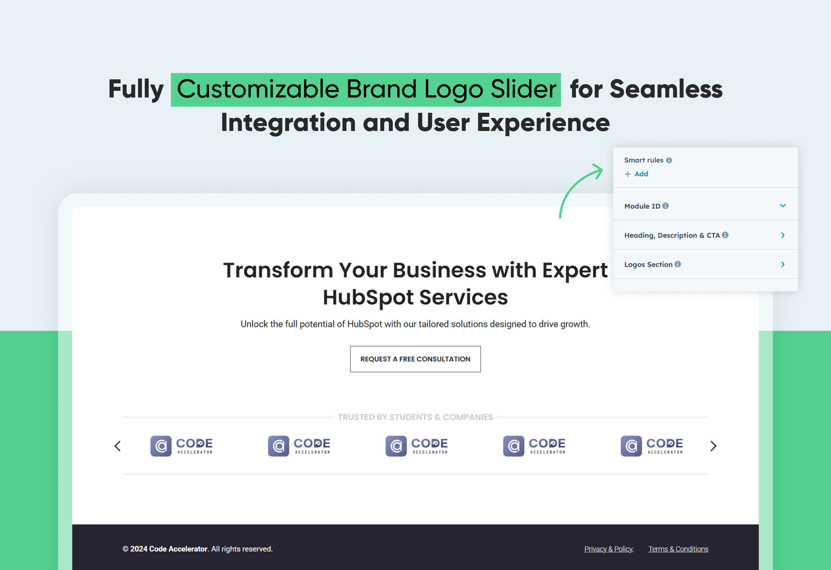 Brand Logo Slider : Thumbnail