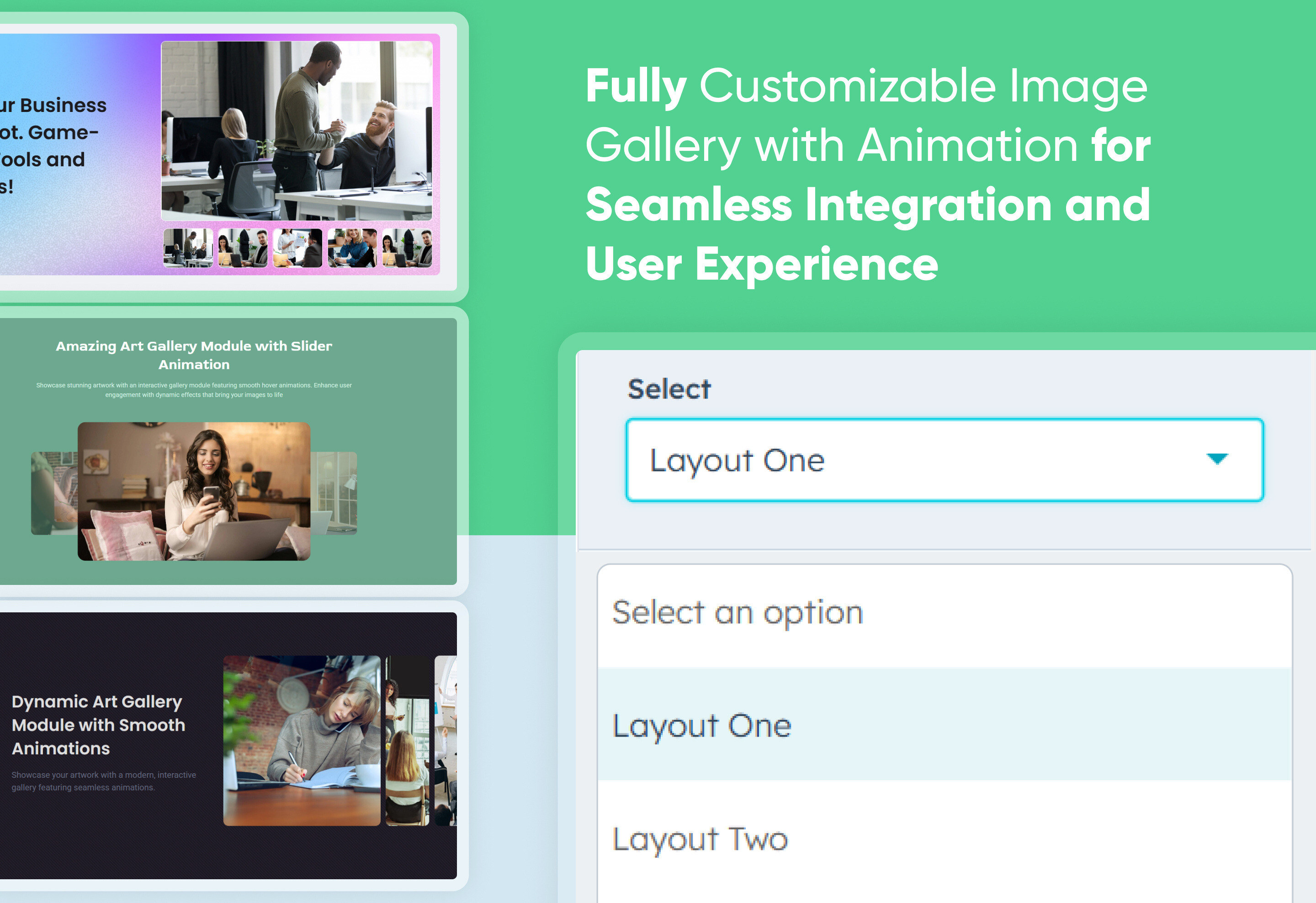 Image Gallery With Animation : Thumbnail