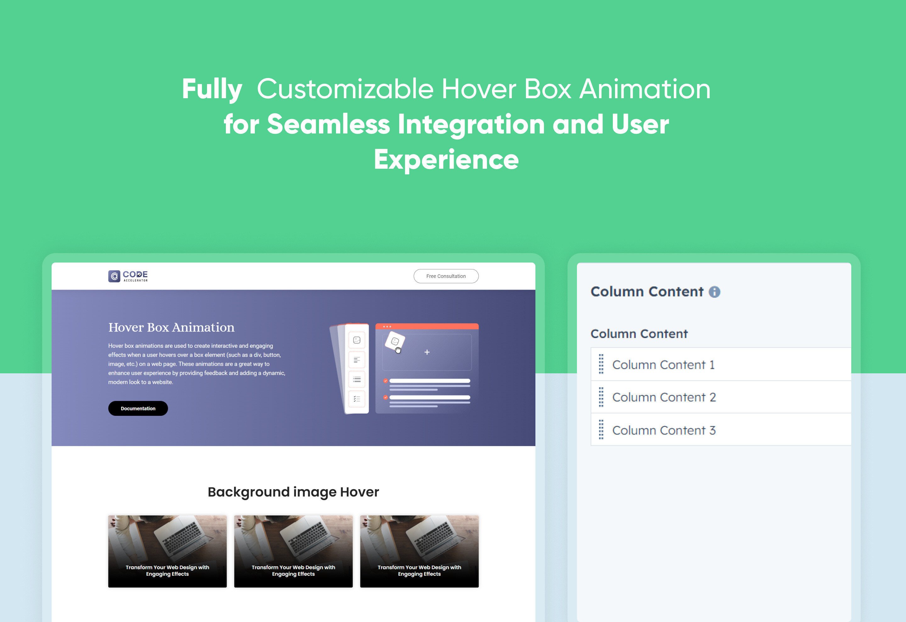 Hover Box Animation : Thumbnail