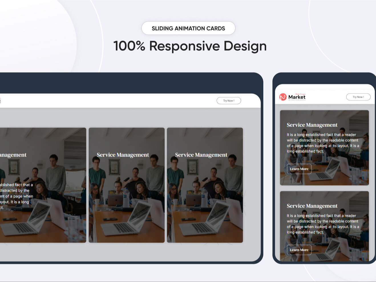 100% Responsive Design