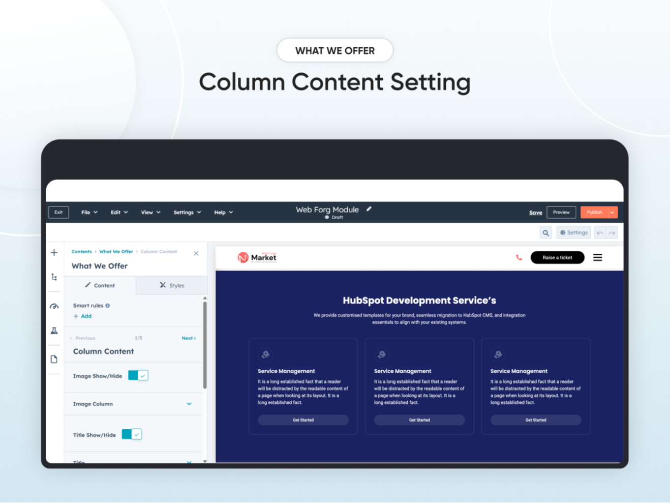 A simple and friendly way to add a Content Card with easy options!