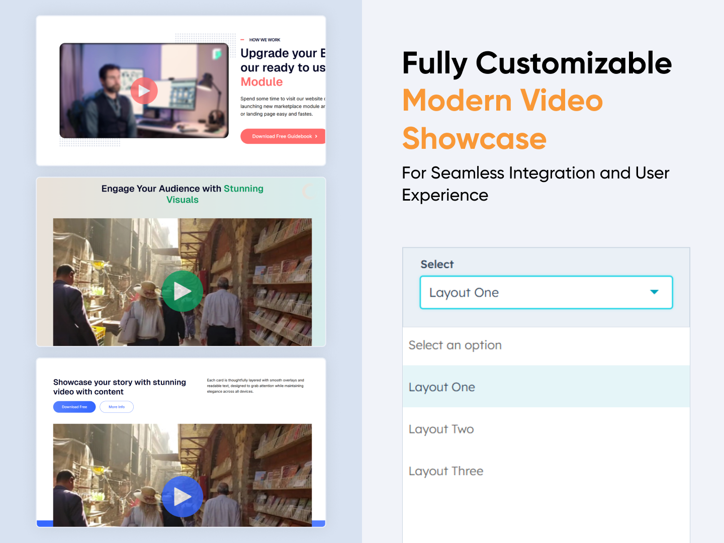Modern Video Showcase : Thumbnail