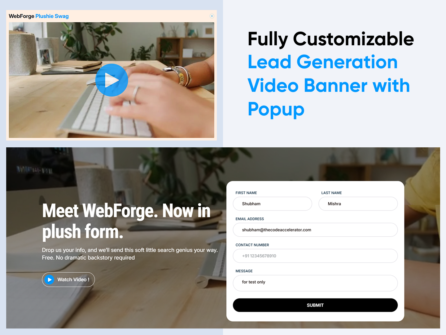 Lead Generation Video Banner : Thumbnail