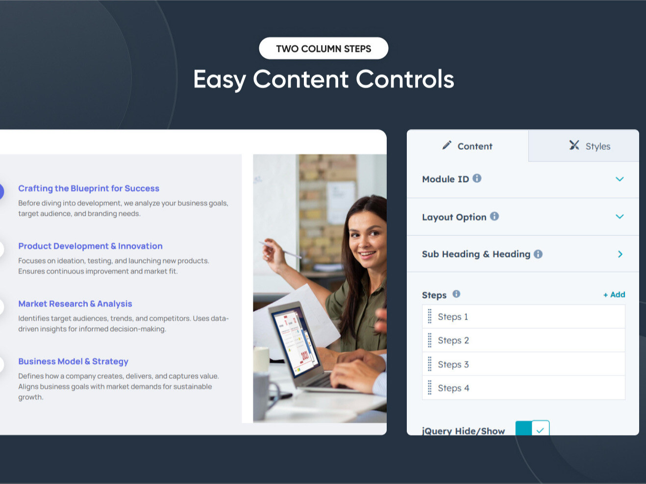 Easy Content Controls