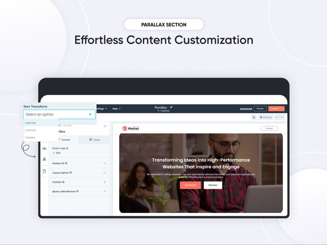 Effortless Content Customization