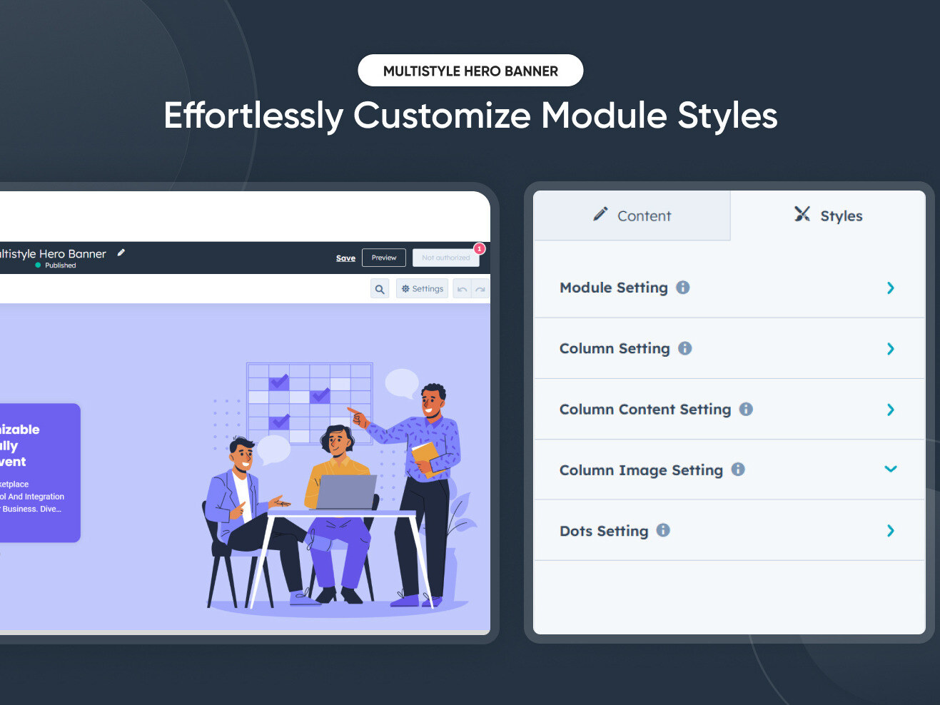 Effortlessly Customize Module Styles