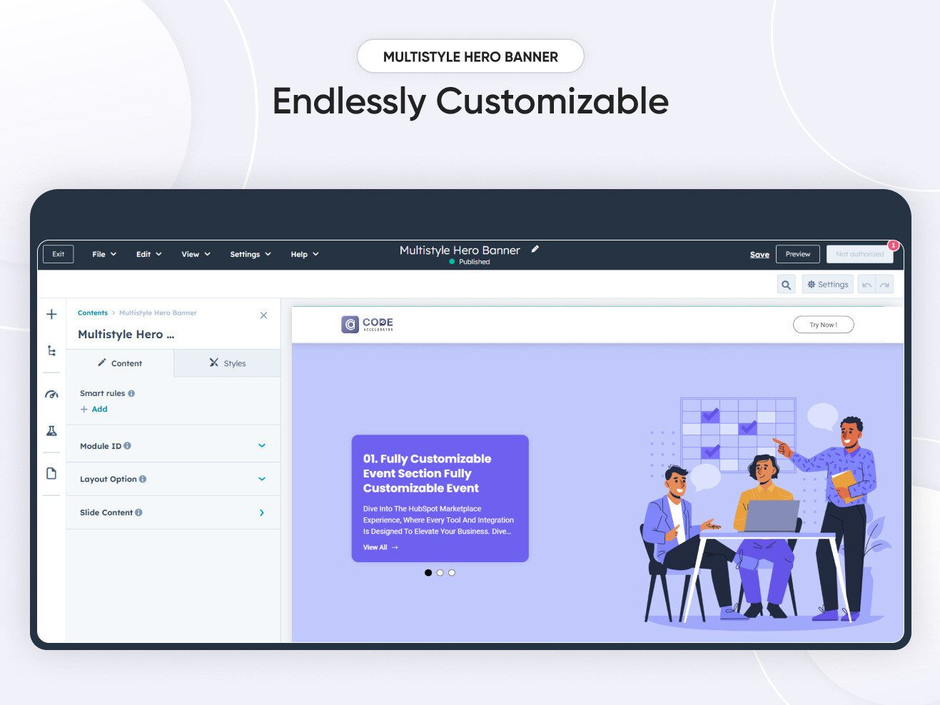Endlessly Customizable
