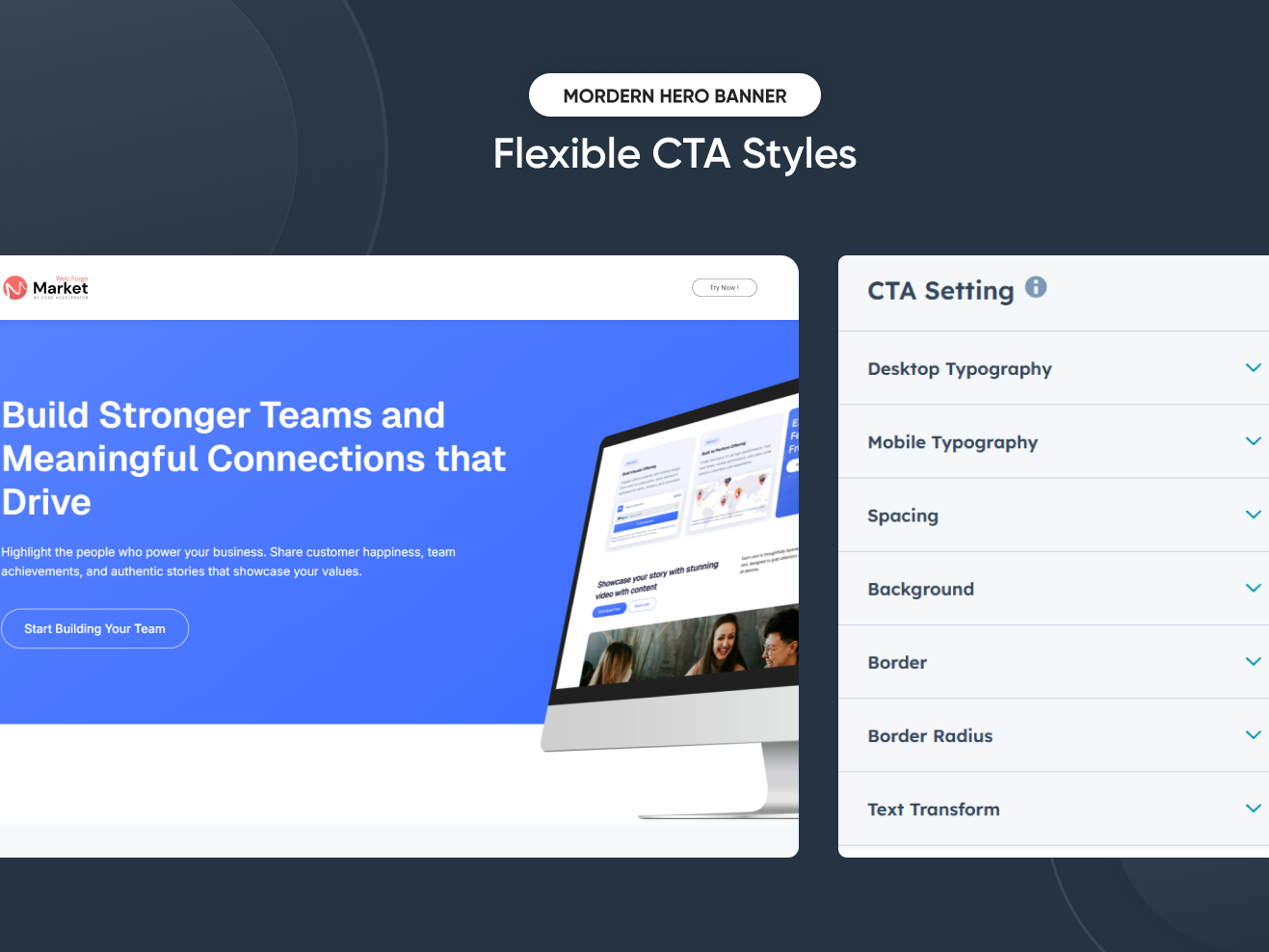 Flexible CTA Styles