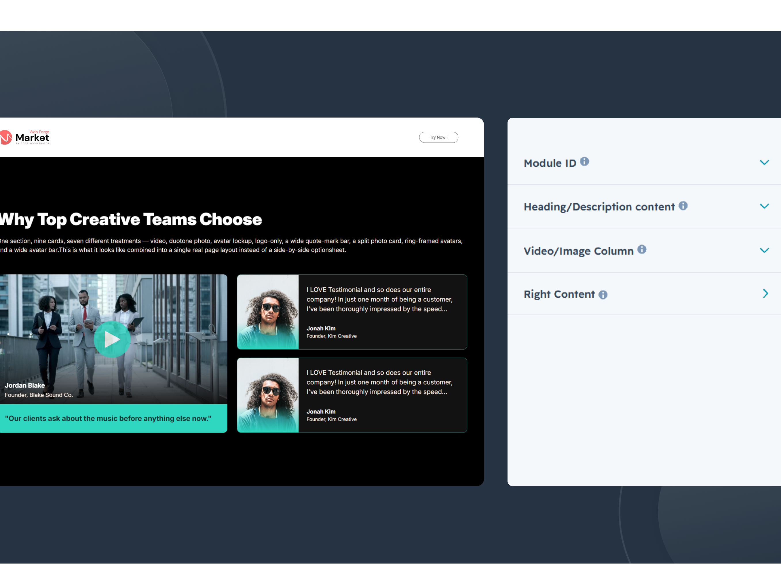 Flexible Content Management