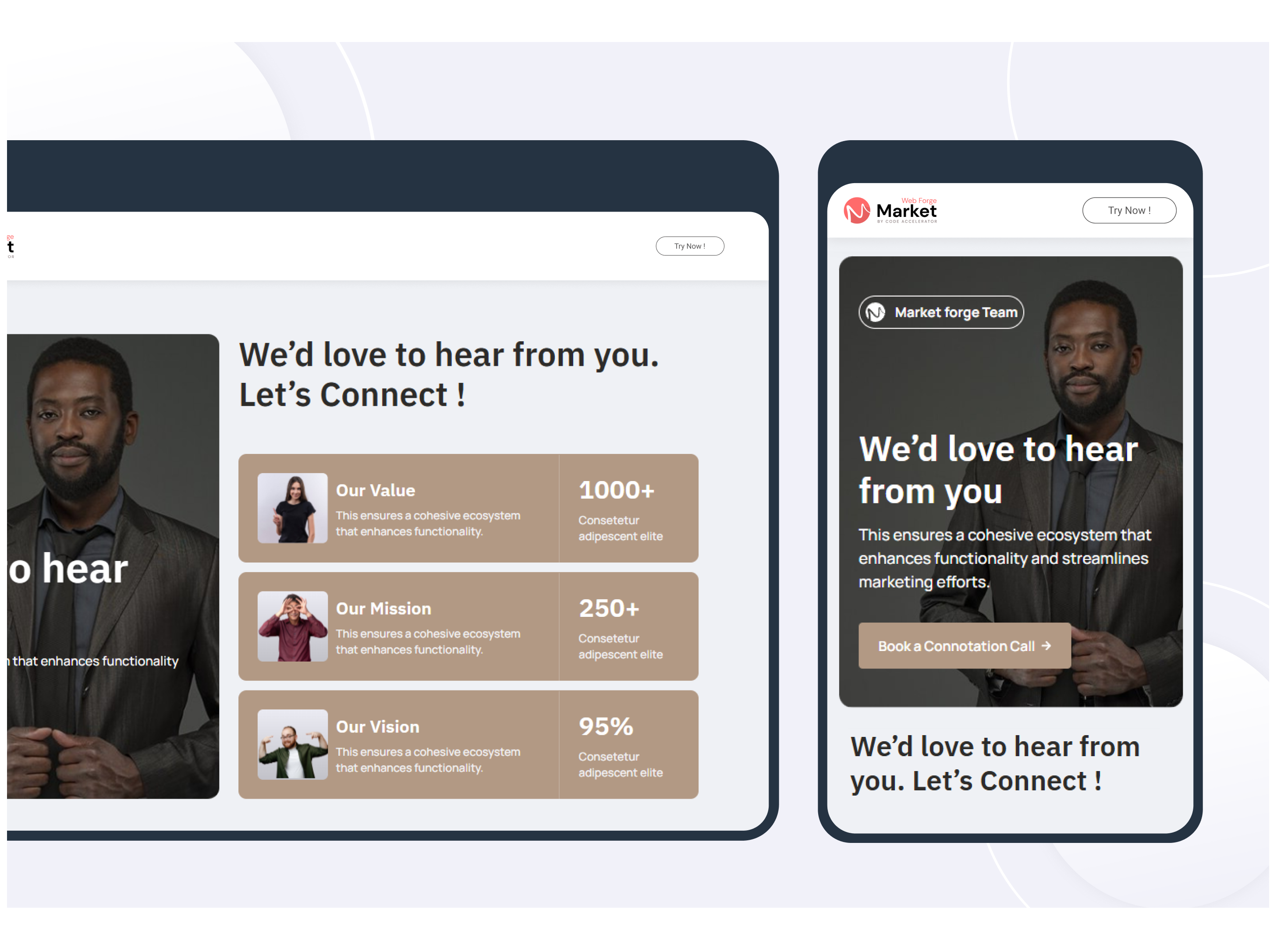 Fully Responsive & Mobile Optimized