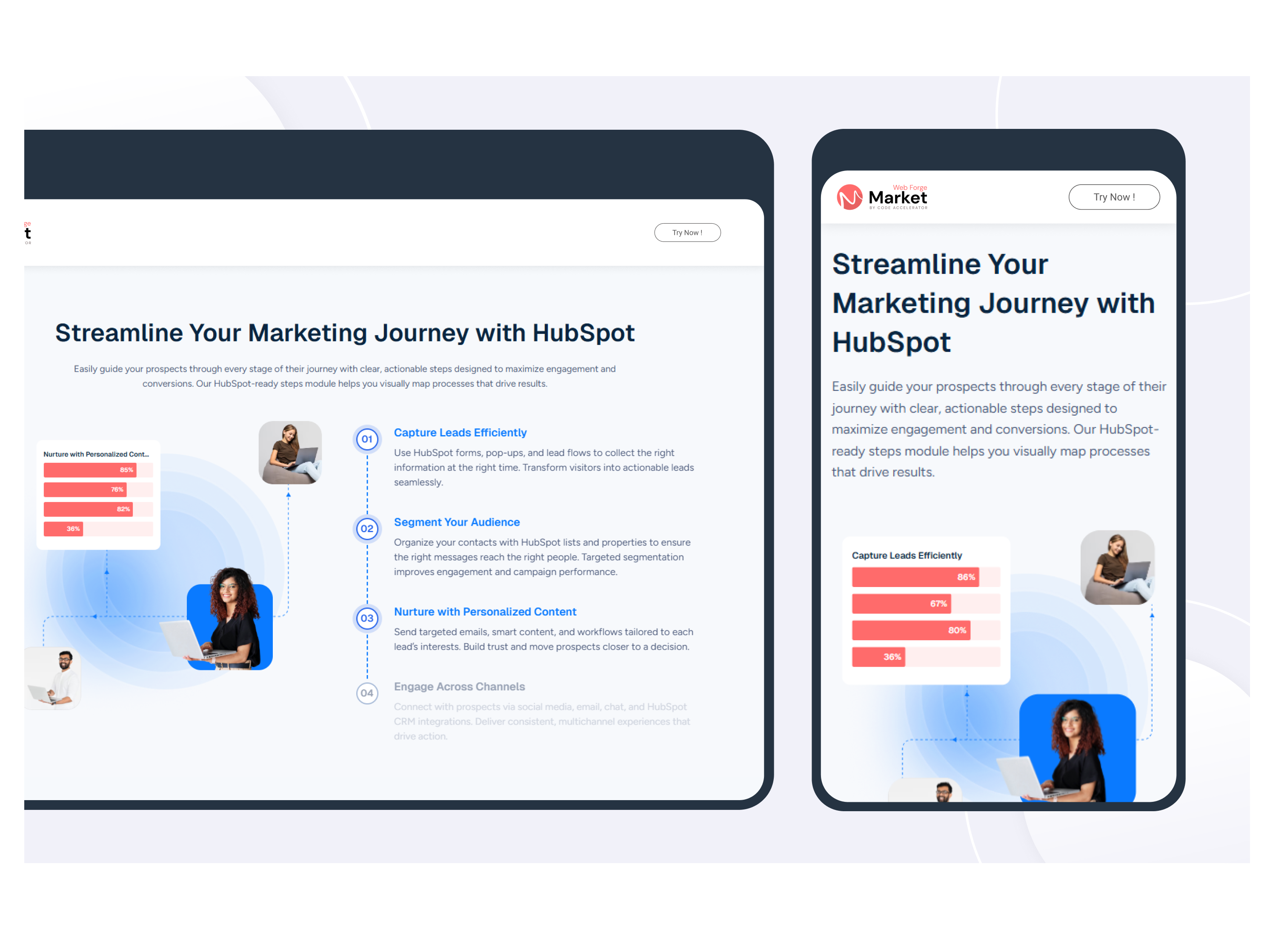 Fully Responsive Across All Devices