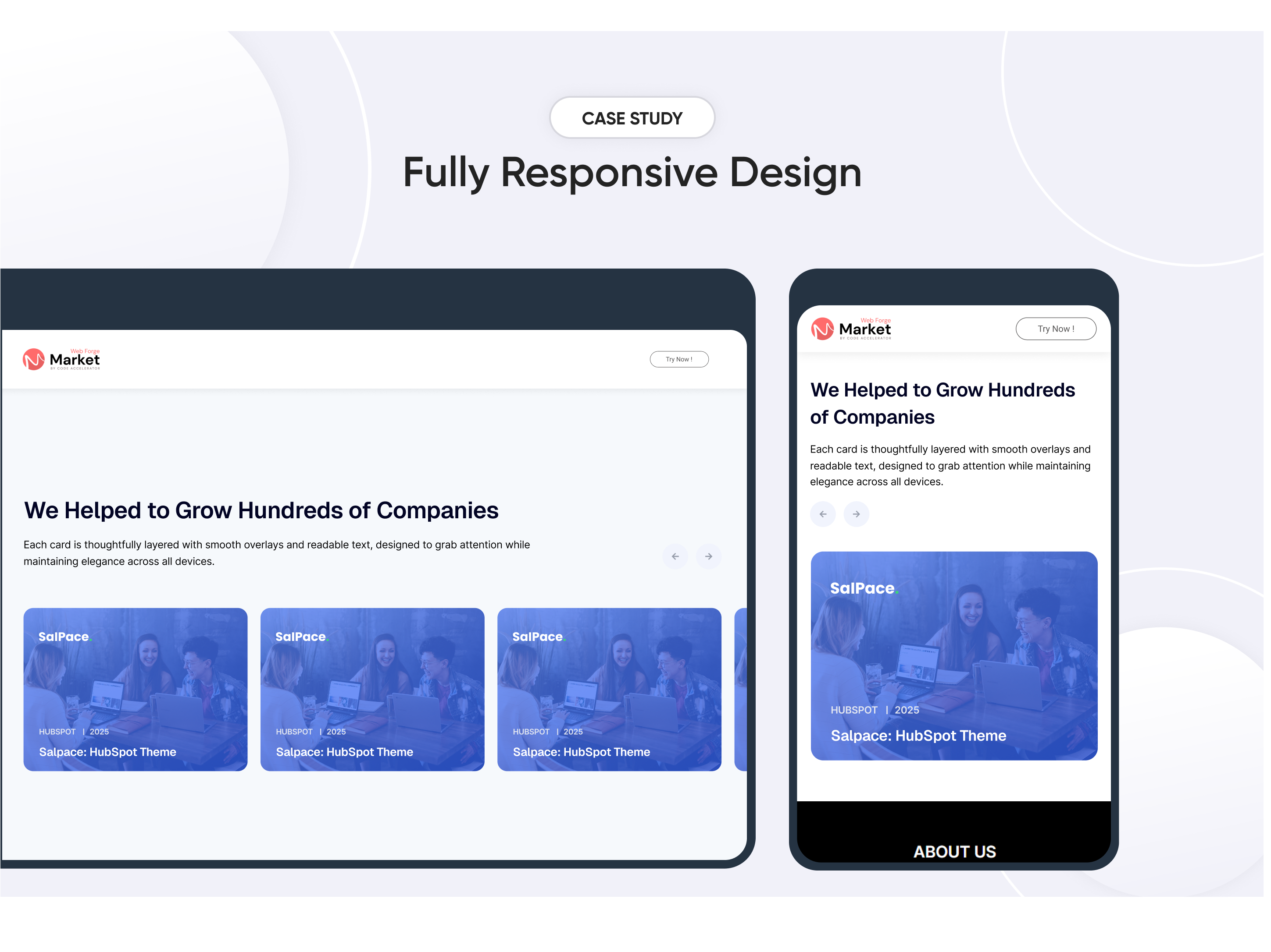 Fully Responsive Design