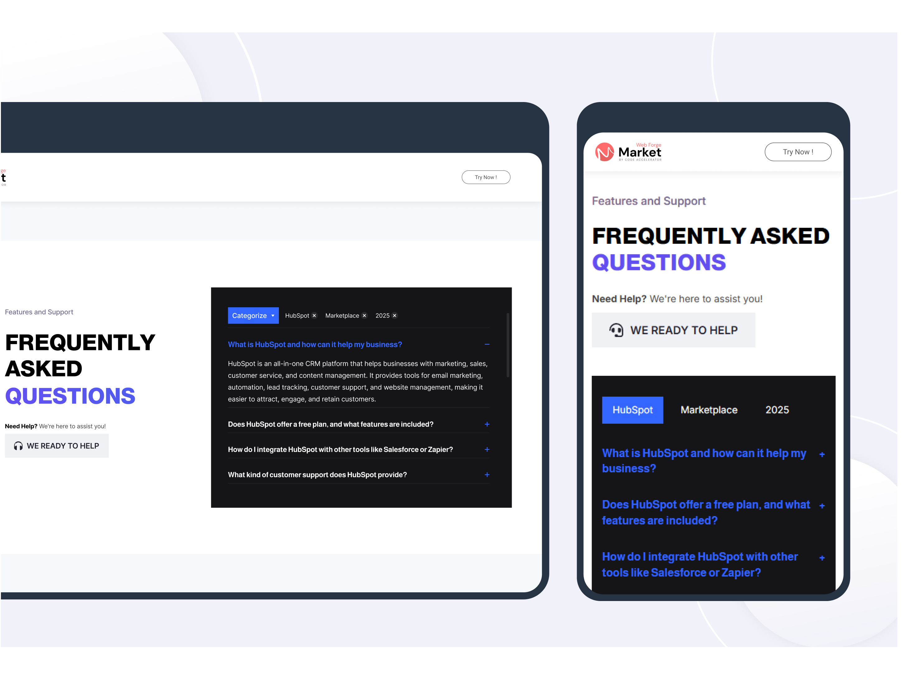 Fully Responsive Design