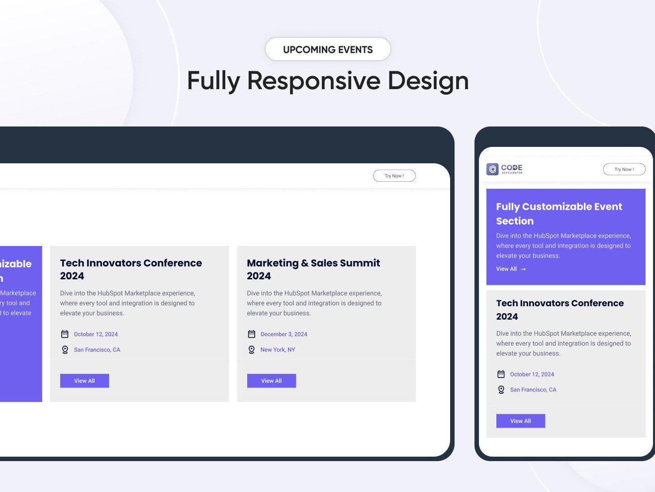 Fully Responsive Design
