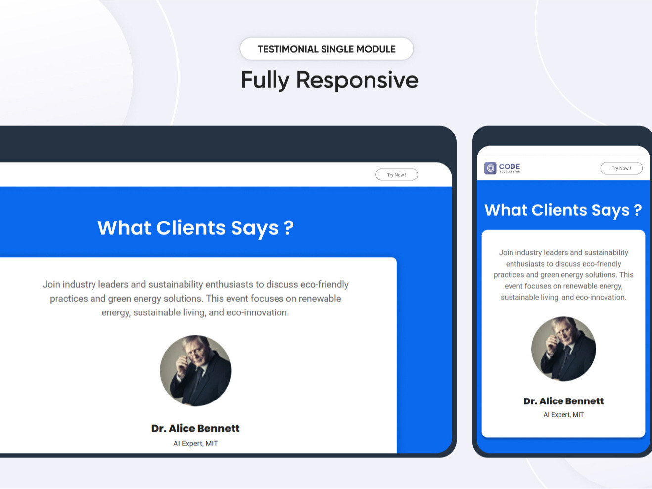Fully Responsive