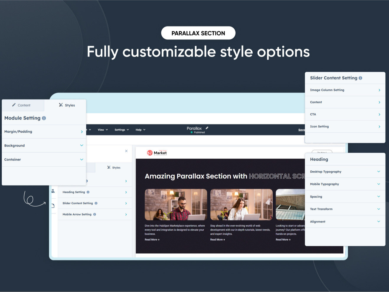 Easily Customizable Styling Options