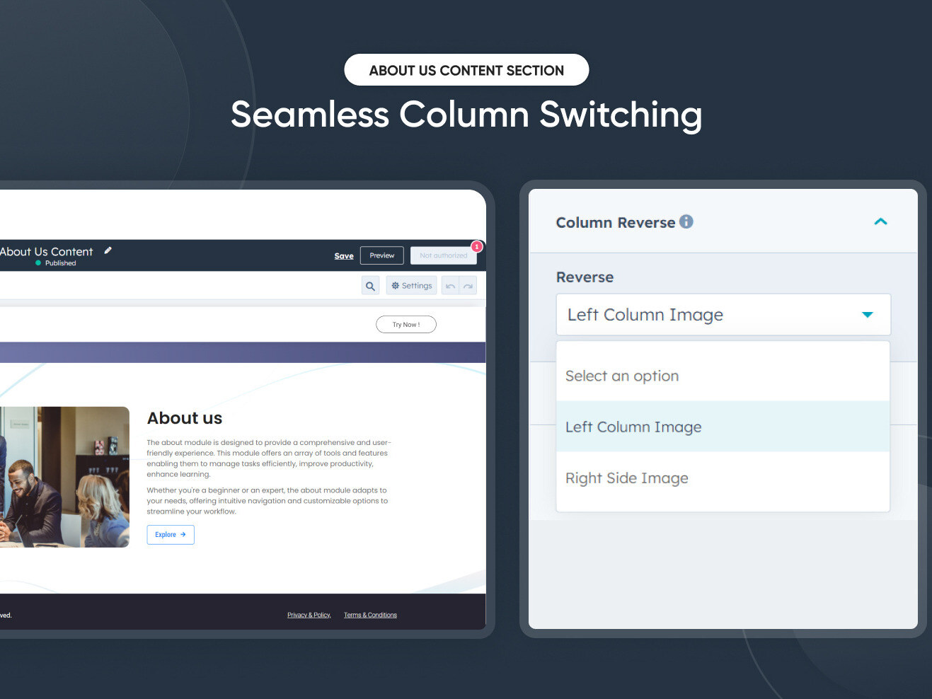 Seamless Column Switching