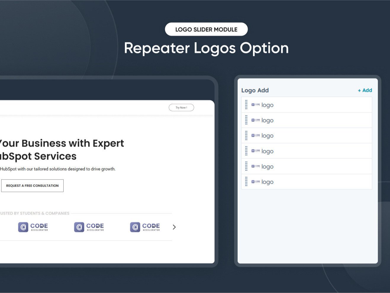 Repeater Logos Option
