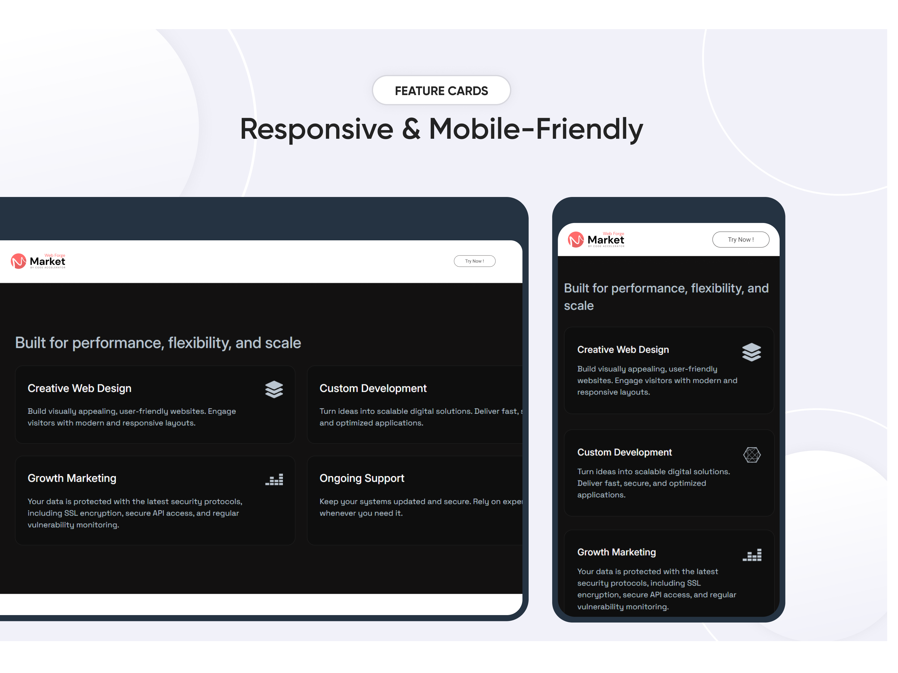 Responsive & Mobile-Friendly