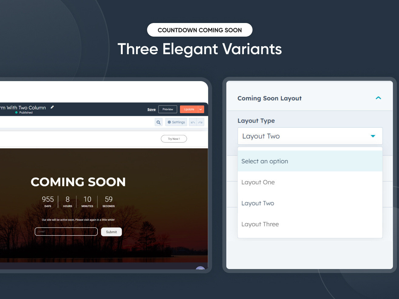 Three Elegant Variants