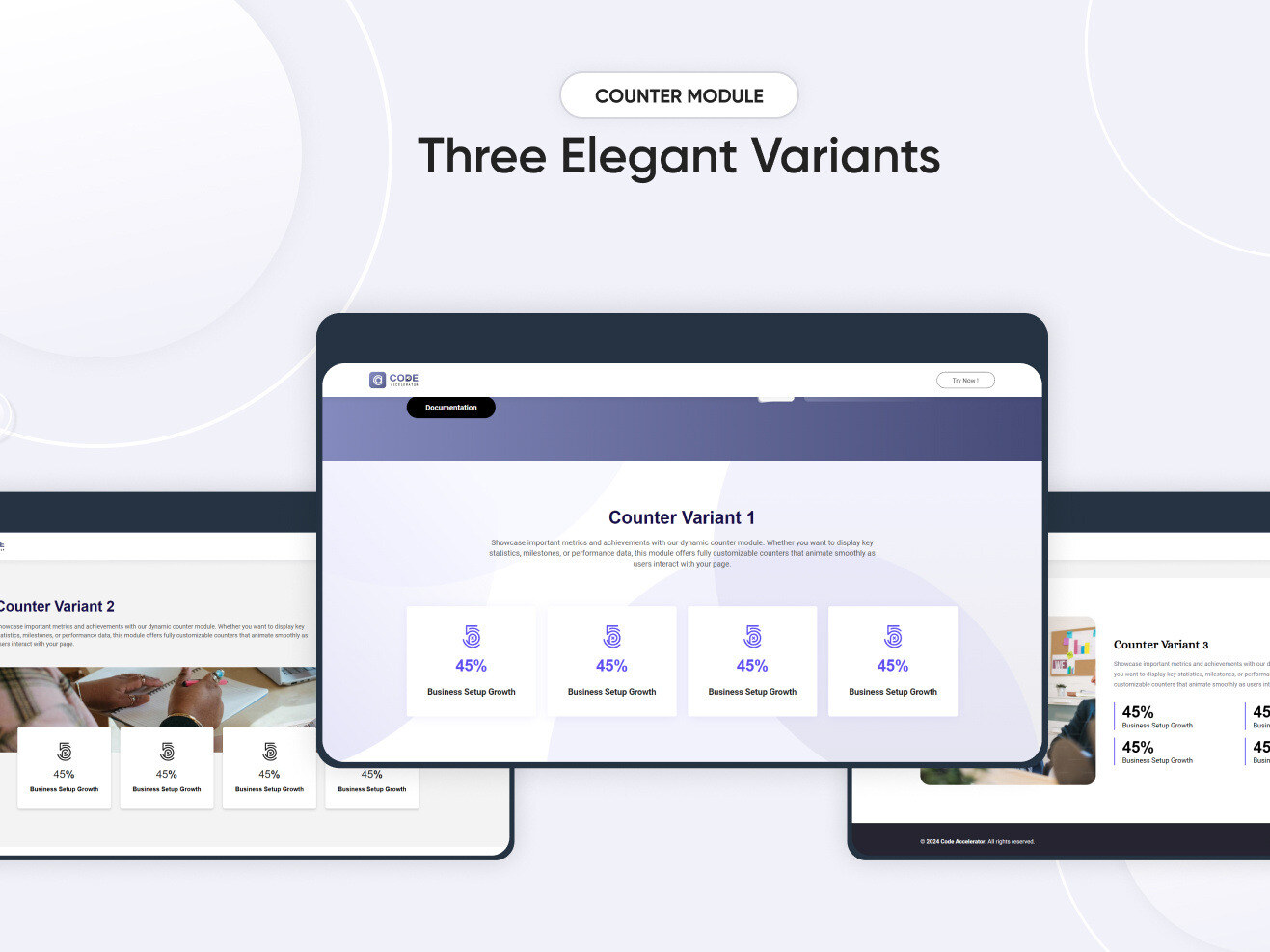 Three Elegant Variants