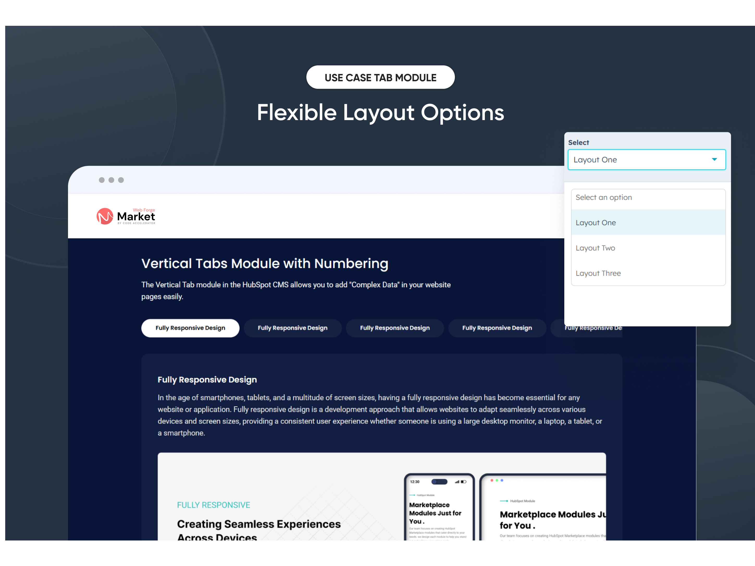 Flexible Layout Options